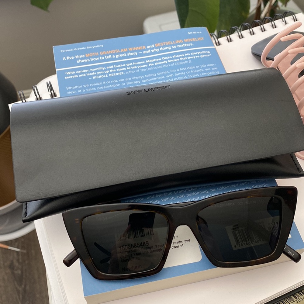 YSL Mica sunglasses tortoise shell